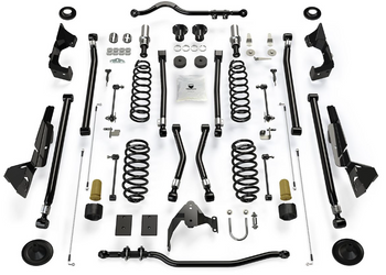 TeraFlex 1224000 4" Alpine CT4 Long Arm Suspension System No Shocks for Jeep Wrangler JK 2 Door 2007-2018