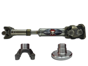 Adams Driveshaft ASDJK-1350R-S2D/ASDJK-1350R-S4D Rear 1350 CV Driveshaft Solid U-Joint for Jeep Wrangler JK 2007-2018