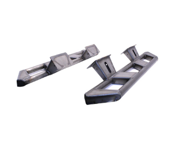 Motobilt MB1159-JK Frame Mounted Rocker Guards for Jeep Wrangler JK 2 Door 2007-2018