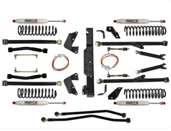 Rusty's Off Road RK-725LT-JK-RX1-E 3.25" Bolt On Long Travel Kit with Shocks for Jeep Wrangler JK 2007-2010