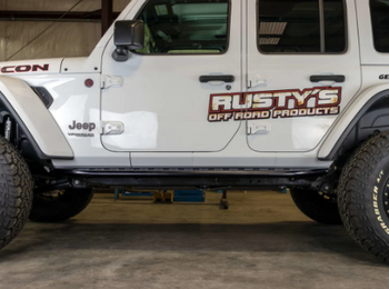 Rusty's Off Road RA-RR9920-JL Side Step Rocker Armor for Jeep Wrangler JL 4 Door 2018+