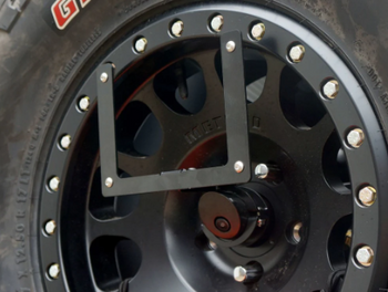 Rusty's Off Road JTM3033 License Plate Relocation Bracket for JBJL6767 for Jeep Wrangler JL 2018+