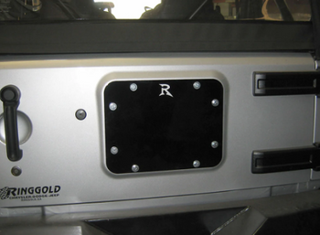 Rusty's Off Road R93-JK Tailgate Cover for Jeep Wrangler JK 2007-2018