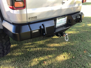 Rusty's Off Road RJB-8808-JT Rear Full Width Trail Bumper for Jeep Gladiator JT 2020+