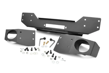 Rough Country Front Hybrid Stubby Bumper for Jeep Wrangler JK 2007-2018