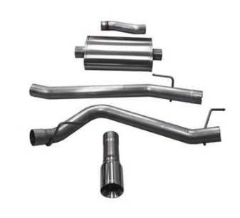 Corsa Performance 21060USA 3" Cat-Back Single Side Exit Exhaust for 3.6L Jeep Gladiator JT 2020+