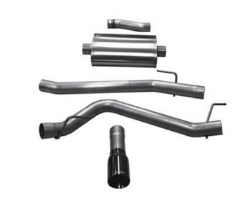 Corsa Performance 21060BLKUSA 3" Cat-Back Single Side Exit Exhaust for 3.6L Jeep Gladiator JT 2020+