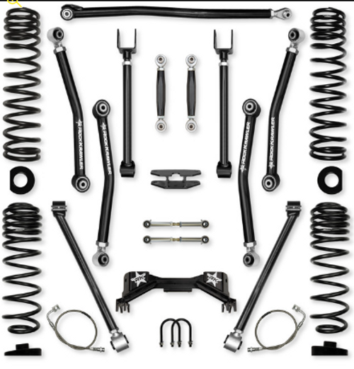 Rock Krawler JT45AXMPNL 4.5" Adventure-X Pro No Limits System for Jeep Gladiator JT Rubicon 2020+