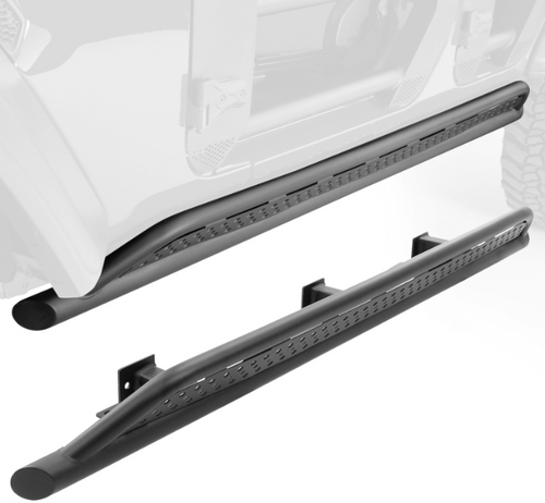 Go Rhino FS4129T Frame Mounted Steel Sliders for Ford Bronco 4 Door 2021+