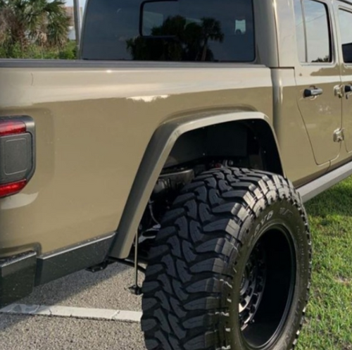 Nemesis Industries 166300 Crawler Rear Flares for Jeep Gladiator JT 2020+ Nemesis Industries 166300 Crawler Rear Flares for Jeep Gladiator JT 2020+
