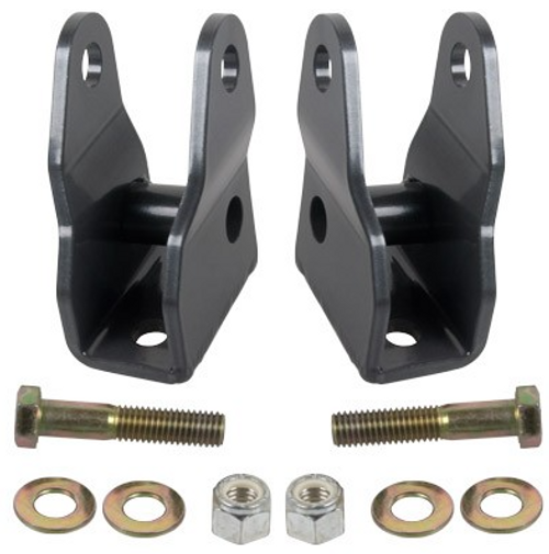 Synergy 8015 Front Lower Shock Extension Brackets for Jeep Wrangler JK 2007-2018