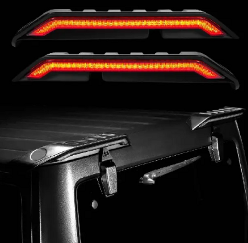 XK Glow XK041025 LED High Wing Tail Lights for Jeep Wrangler JK 2007-2018