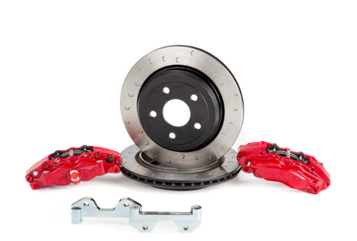 Alcon BKR5059D12 Heavy Duty Rear Brake Kit for Jeep Wrangler JK, JL & Gladiator JT 2007+