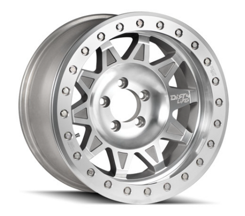 Dirty Life 9302-7981M14 9302 Roadkill Beadlock 17x9 8x6.5 -14mm in Machined