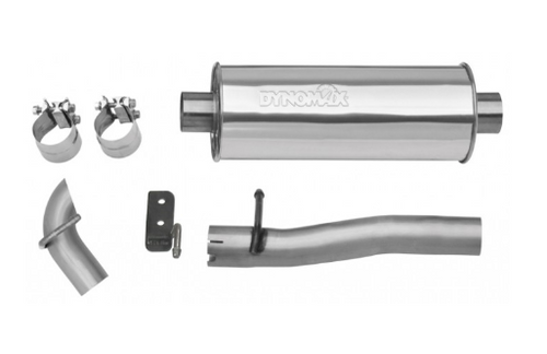 Dynomax 39516 Ultra Flo Evolution Cat Back Exhaust for Jeep Wrangler JK 4 Door 2007-2011