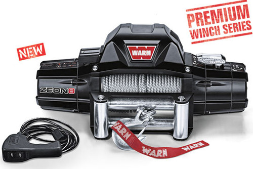 Warn 88980 Zeon 8 Cable Winch with 8,000 LB Capacity