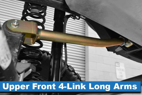 MetalCloak 7278 Front Four Link Long Arm Set for Jeep Wrangler JK 2007-2018