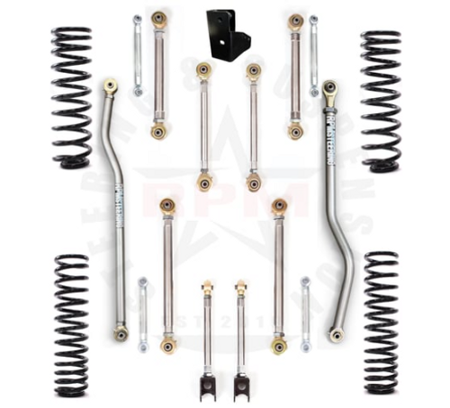 RPM Steering RPM-JTM30 3" Ultimate Aluminum Mid-Arm Lift Kit for Jeep Gladiator JT