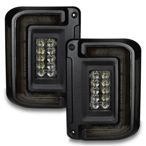 Oracle Lighting 5891-504-T V2 Flush Mount LED Tinted Tail Lights for Jeep Wrangler JK 2007-2018