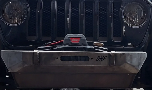 Outta Hand Fab JL-INT-FRNT-SKID Intensity Front Bumper Skid Plate for Jeep Wrangler JL & Gladiator JT 2018+