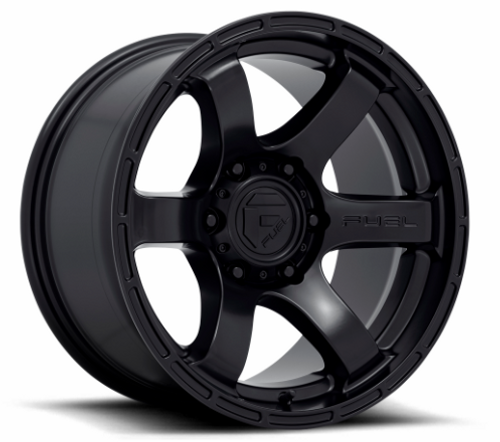 Fuel D76617908445 Rush Wheel 17x9 6x139.7 in Satin Black