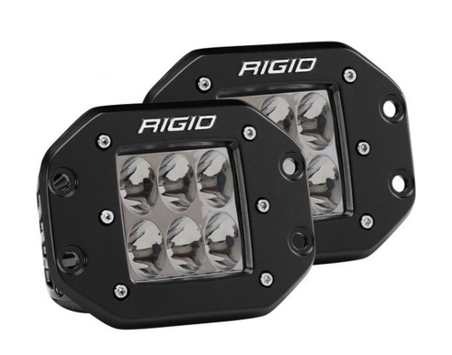 Rigid Industries 512313 D-Series Pro Specter Driving Flush Mount Black 2 Lights Rigid Industries 512313 D-Series Pro Specter Driving Flush Mount Black 2 Lights