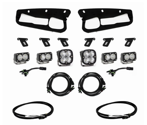 Baja Designs 447763UP Pro Series Fog Pocket Kit with Upfitter for Ford Bronco 2021+