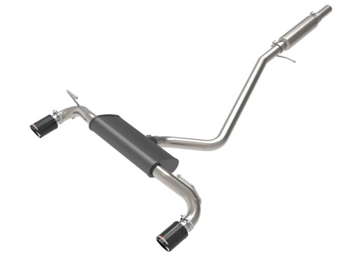 AFE Power 49-33142-C  Vulcan Series 2.5" 304 Stainless Steel Cat-Back Exhaust for Ford Bronco Sport 2021+