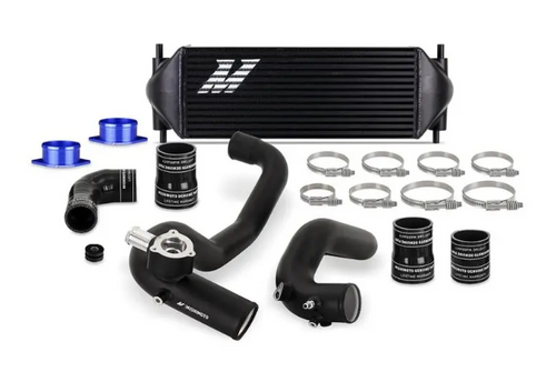 Mishimoto MMINT-BR23-21KBBK 2.3L Intercooler Kit Black Core Black Pipes for Ford Bronco 2021+