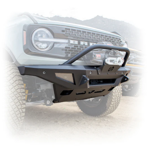 Turn Offroad FB1-M1P Front Bumper, Skid Plate, Winch Mount, Bull Bar Package for Ford Bronco 2021+