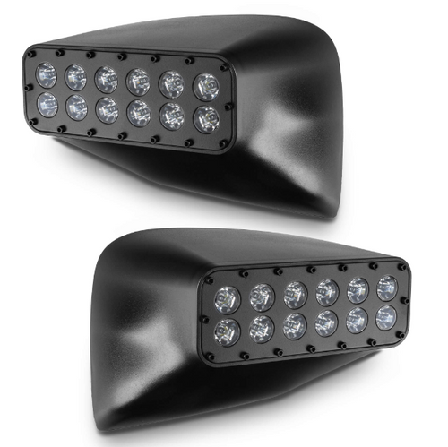 Oracle Lighting 5919-001 LED Off-Road Side Mirror Ditch Lights for Toyota Tacoma Gen 3 2016-2023