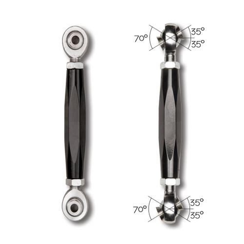 Rock Krawler RK07140K No Limits Sway Bar Links 2-4" Lift for Jeep Wrangler JL & Gladiator JT Rubicon 2018+
