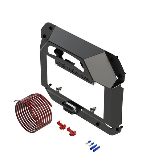 MetalCloak B0202-BPC Spare Tire Delete & License Plate Relocation Kit for Ford Bronco 2021+