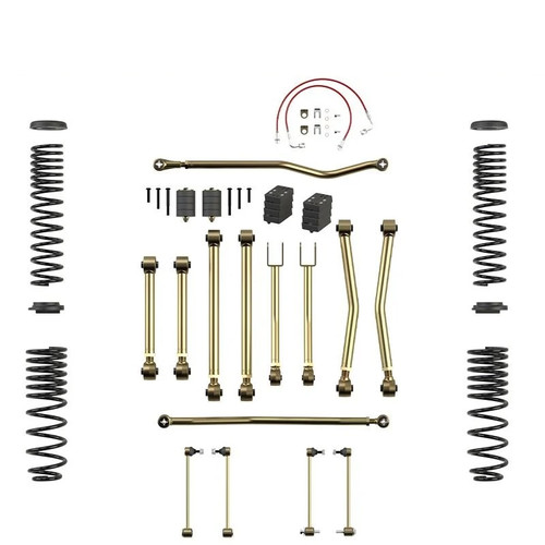 MetalCloak A3835 3.5" Rocklander Overland Suspension for Jeep Gladiator JT 2020+