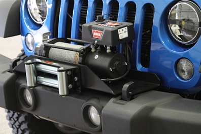 Rock Hard 4x4 RH-5010 Patriot Series Winch Mounting Plate for JK Factory Bumper 2007-2018