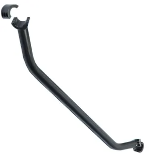 Rock Hard 4x4 RH-1030-B Straight Across the Rear Bar for Jeep Wrangler JK 2 Door 2007-2018