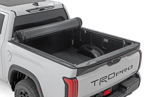 Rough Country 50514551 Hard Roll Up Bed Cover 5'7" Bed for Toyota Tundra 2022-2025