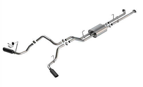 Borla 141022BC ATAK Cat-Back Exhaust System for 5.7L Toyota Tundra 2007-2008 Borla 141022BC ATAK Cat-Back Exhaust System for 5.7L Toyota Tundra 2007-2008