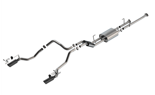 Borla 141025BC S-Type Cat-Back Exhaust System for 4.6L/5.7L Toyota Tundra 2009-2021