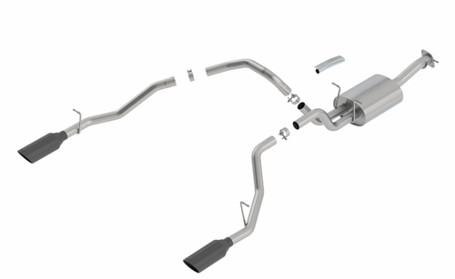 Borla 140753BC ATAK Cat-Back Exhaust System for Ram 1500 2019-2024