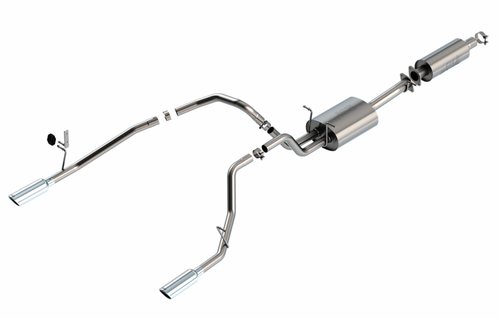 Borla 140852 S-type Cat-Back Exhaust system for 3.6L Ram 1500 2019-2024