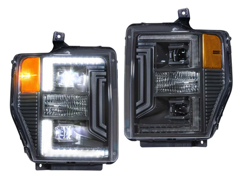 Morimoto LF555 XB Hybrid LED Headlights for Ford Super Duty 2008-2010