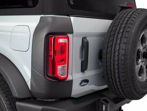 Bushwacker 14124 Rear Trail Armor Corner Guards for Ford Bronco 2021+