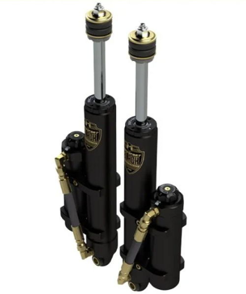 MetalCloak 1678 RockSport BLACK Rear Adjustable Reservoir Shocks for Ram 2500 2014+ MetalCloak 1678 RockSport BLACK Rear Adjustable Reservoir Shocks for Ram 2500 2014+