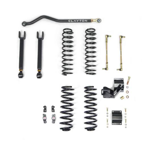 Clayton Off Road 3108425 2.5" Ride Right Lift Kit for Jeep Wrangler JK 4 Door 2007-2018