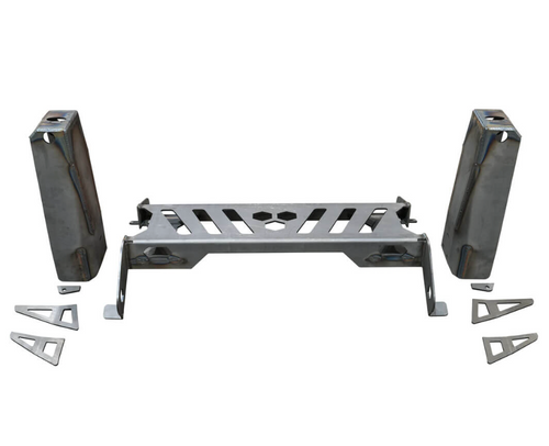 Motobilt MB1554 Rear Coilover Mounts for Jeep Wrangler JK 4 Door 2007-2018