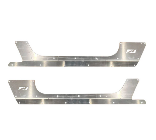 Motobilt MB1033-F-A Aluminum Rocker Armor w/ Fender for Jeep Wrangler JK 2007-2018