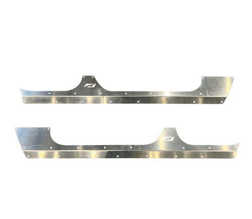 Motobilt MB1014-F-A Aluminum Rocker Armor w/ Fender for Jeep Wrangler JKU 2007-2018