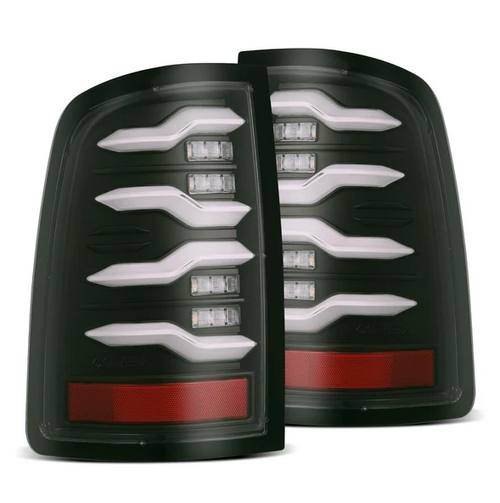 Alpharex 640004 / 640092 19-24 Ram 2500/3500 LUXX-Series LED Tail Lights Black