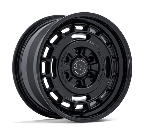 Black Rhino Wheels BR600MB17856800 Vagabond Wheel 17x8.5 6x139.7 in Matte Black with Gloss Black Lip